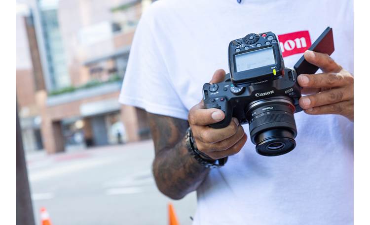 Canon RF-S 10-18mm f/4.5-6.3 IS STM Shown on Canon EOS R7 (camera not included)