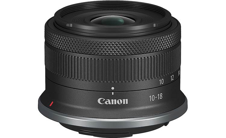 Canon RF-S 10-18mm f/4.5-6.3 IS STM Shown with front cap removed