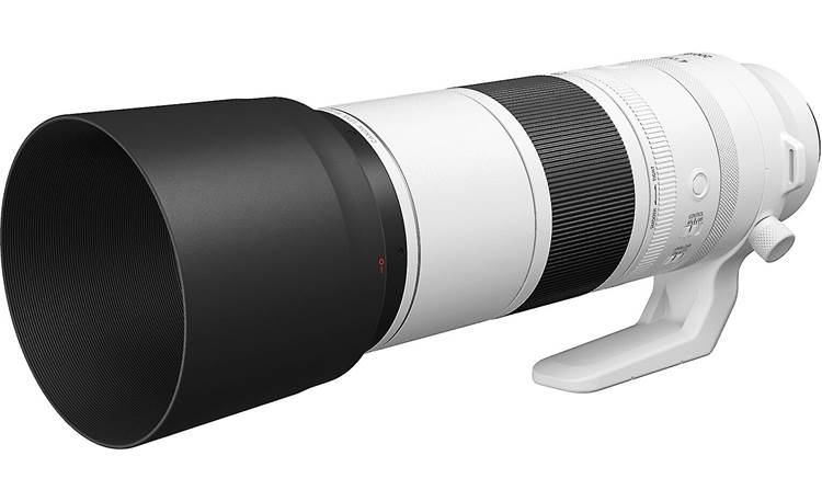 Canon RF 200-800mm f/6.3-9 IS USM Shown with included lens hood