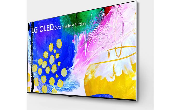 LG OLED55G2PUA A TV Stand is NOT included with the LG OLED G2. As this model is designed to be wall-mounted, it includes a slim wall mount bracket. 