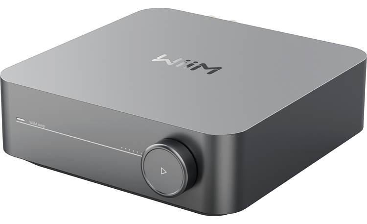 WiiM Mini AirPlay2 Wireless Audio Streamer, Multiroom Stereo, Preamplifier,  Works with Alexa and Siri Voice Assistants, Stream Hi-Res Audio from