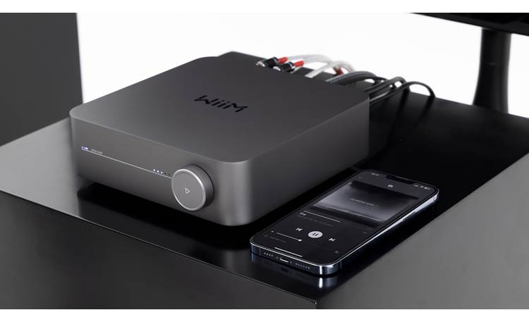 WiiM Mini Streaming music player and digital preamp with Wi-Fi®, Apple  AirPlay® 2, and Bluetooth® at Crutchfield