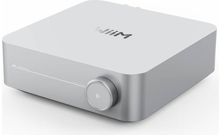 WiiM Amp (Silver) Wireless streaming amplifier with Bluetooth®, Apple  AirPlay® 2, and Chromecast built-in at Crutchfield