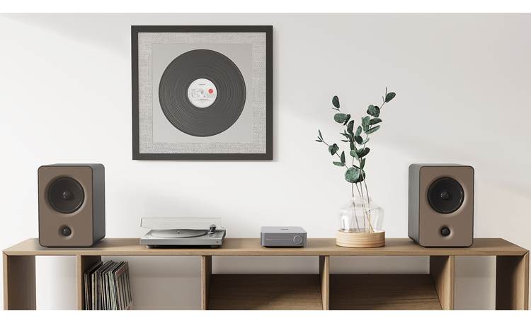 WiiM Amp (Gray) Wireless streaming amplifier with Bluetooth®, Apple  AirPlay® 2, and Chromecast built-in at Crutchfield