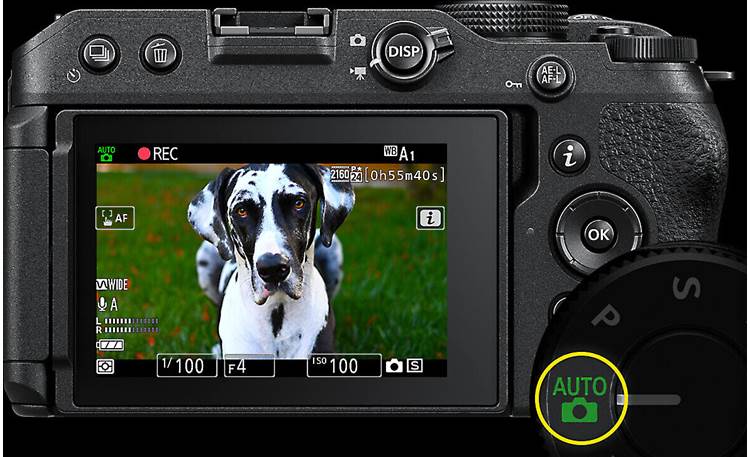 Nikon Z 30 Creator's Kit Use the high-resolution color touchscreen for composition and review