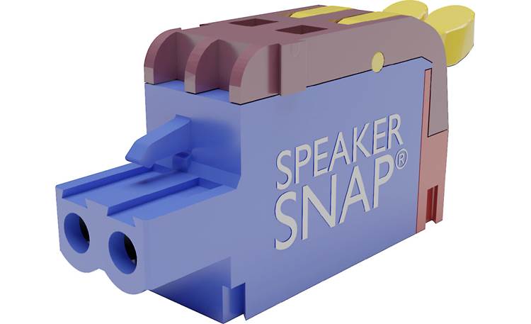 Speaker Snap PHX Interlocking 2-pin Connectors Front