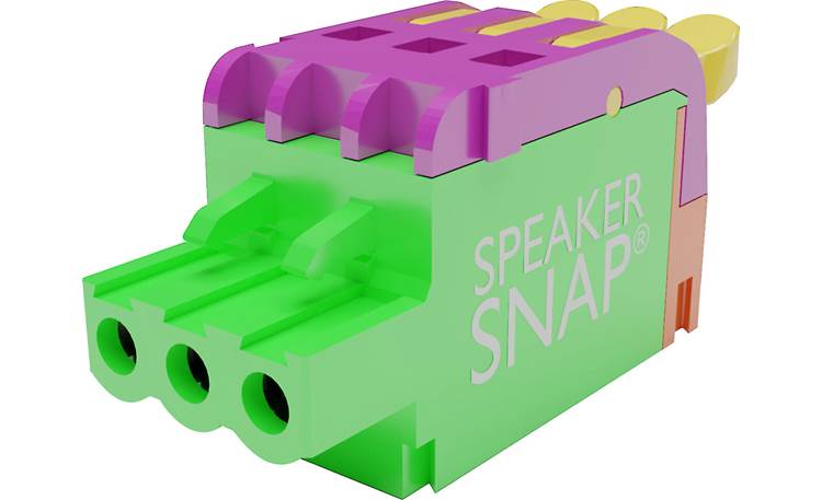 Speaker Snap PHX Interlocking 3-pin Connectors Front