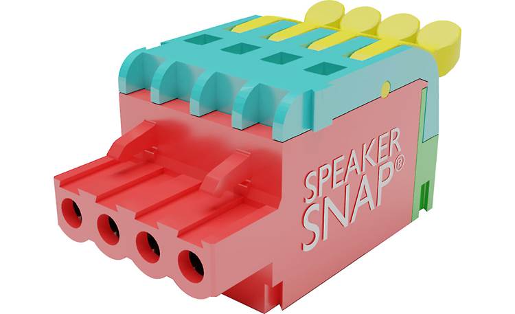 Speaker Snap PHX Interlocking 4-pin Connectors Front