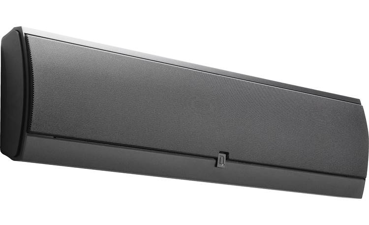 Definitive Technology Mythos® LCR-65 Black aircraft-grade aluminum enclosure with anodized finish