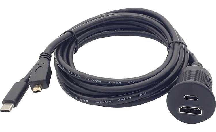 zout Betekenisvol Viool Accele USBRCHDMID Extension cable for USB-C and HDMI connection at  Crutchfield