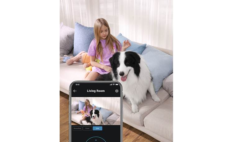 eufy by Anker Indoor Cam Mini 2K Pan and tilt 2K security