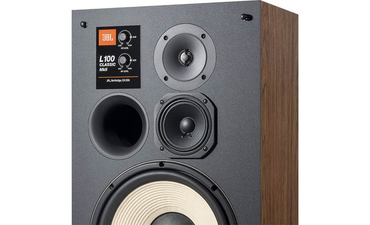 JBL L100 Classic MkII The mid- and high-frequency attenuators let you make fine adjustments to the sound
