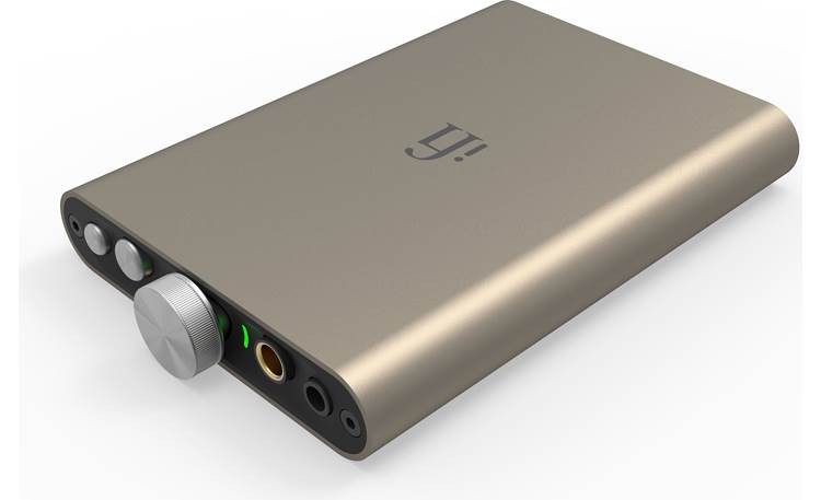 iFi Audio hip-dac3 Slim, battery-powered headphone amp/DAC that connects to your phone or computer