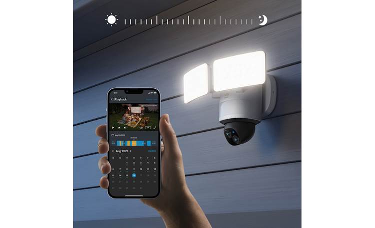 eufy by Anker Floodlight Camera E340 Adjustable brightness