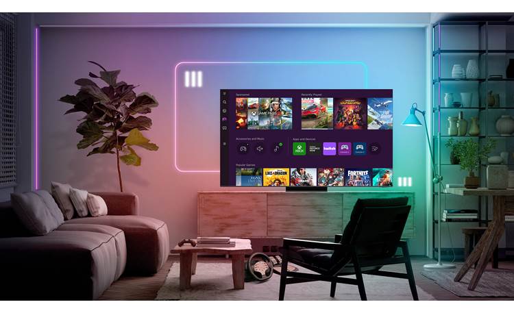 Samsung QN75QN900C Smart Hub makes it easy to find your favorite content