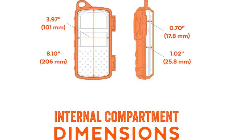 Ecoxgear EcoExtreme 2 Interior dimensions