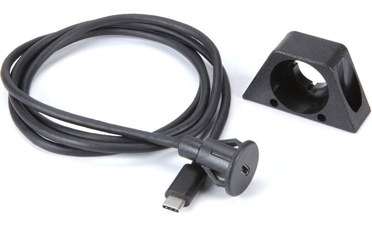 Aux Adapter Socket 3.5mm Jack Dashboard Mount Extension Cable
