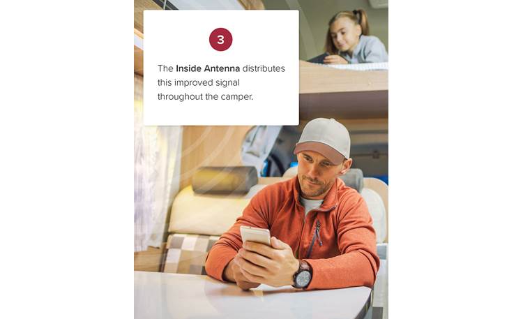 weBoost Destination RV Interior antenna