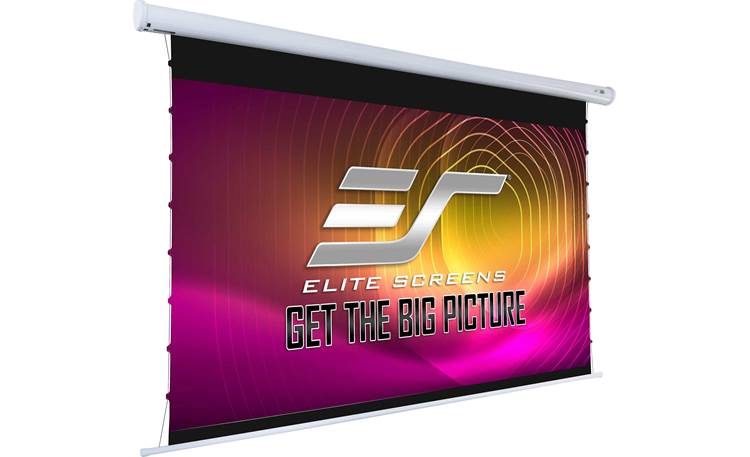 Elite Screens VMAX Tab-Tension 3 Series Angled view