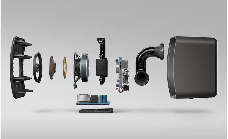 KEF LSX II LT Exploded view