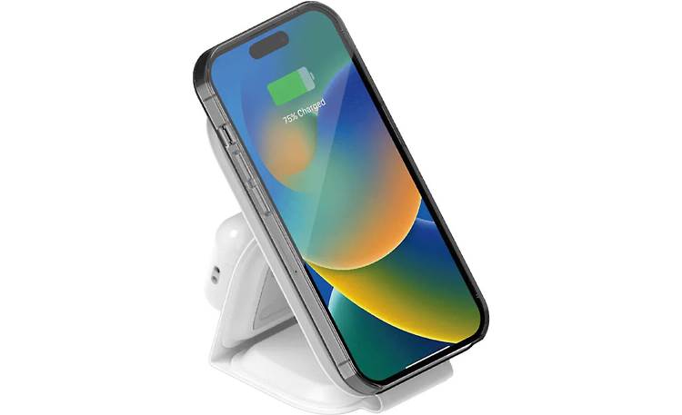 Scosche MagicMount™ Travel Charge your MagSafe-enabled iPhone and AirPods simultaneously