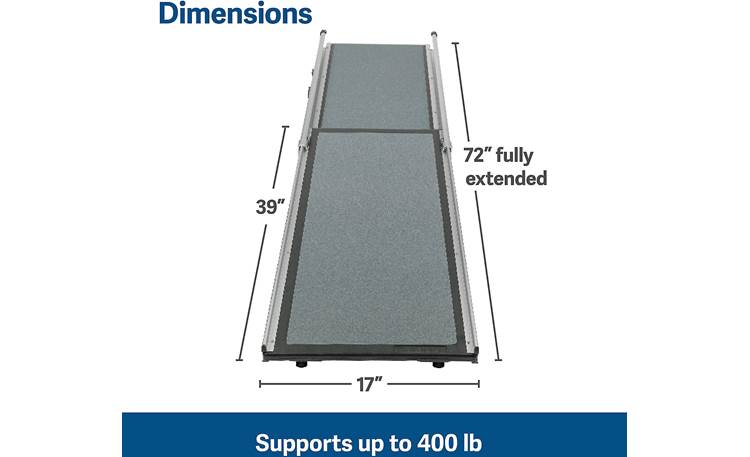 PetSafe Happy Ride® Telescoping Dog Ramp Adjustable ramp for pets up to ...