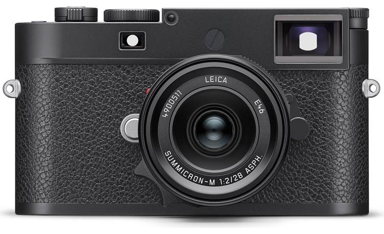Leica M11-P (no lens included) Front view with lens (sold separately)
