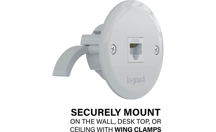 On-Q Mini Keystone Wall Grommet (4-pack) at Crutchfield