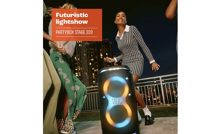 JBL PartyBox Stage 320 Customizable light display