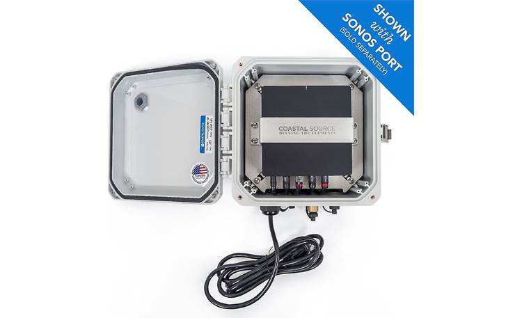 Coastal Source CAS Stream Lid open with Sonos Port (sold separately)