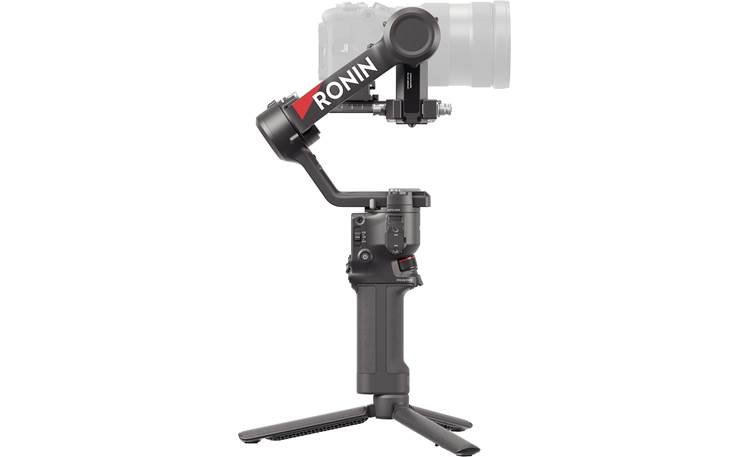 DJI RS 4 The extended grip comes with a built-in tripod