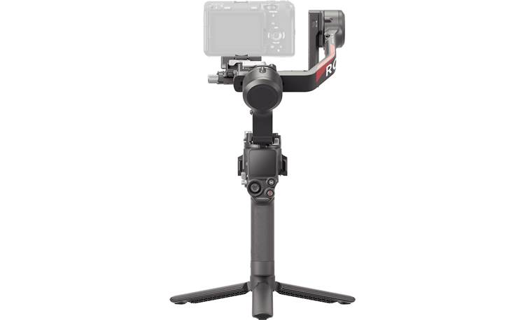 DJI RS 4 The extended grip comes with a built-in tripod