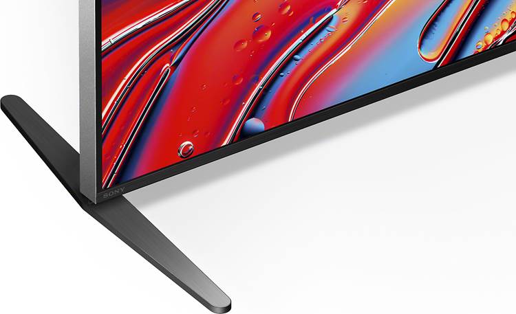 Sony BRAVIA 9 (K75XR90) Closeup on stand in standard position