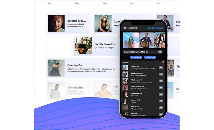 Pandora CloudCover CloudBox Set up custom station mixes and playback schedules