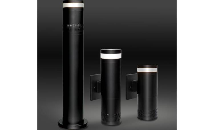 OSD Nero Eclipse25 Bollard Outdoor landscaping speaker with LED ...