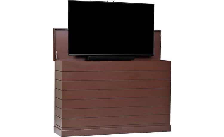 Large Outdoor Shiplap TV Lift Cabinet Front (TV not included)