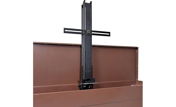 Large Outdoor Shiplap TV Lift Cabinet Universal TV mount included