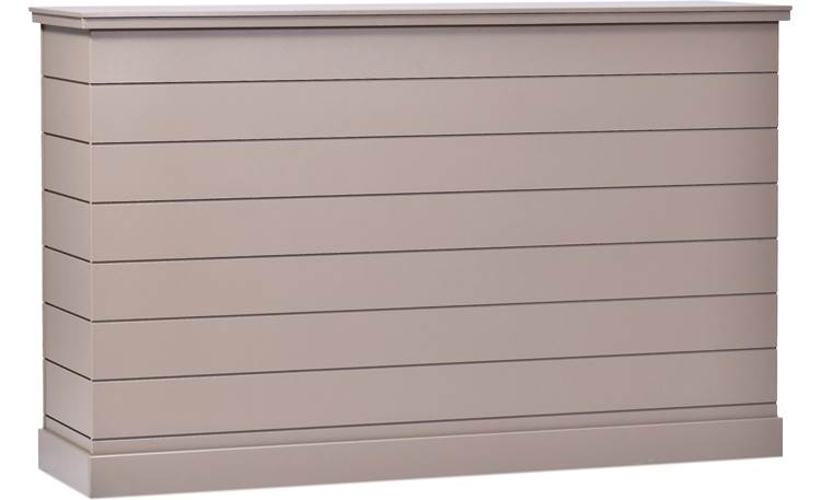 Large Outdoor Shiplap TV Lift Cabinet Left front
