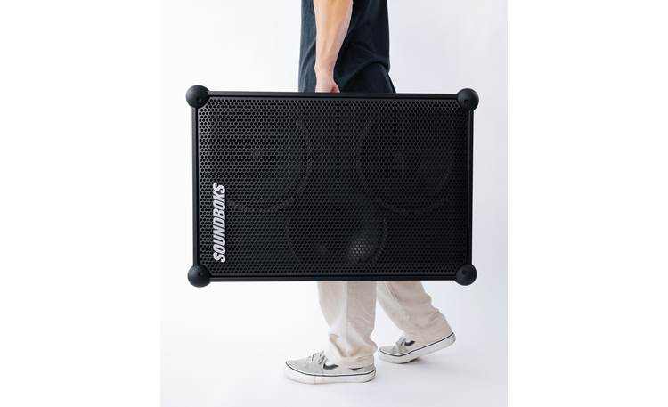 Soundboks (Black) Powered portable Bluetooth® party speaker at