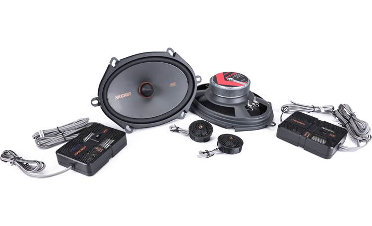 Kicker KSS680 Designed to fit in many vehicles, these Kicker KS component speakers are a solid upgrade to your vehicle's sound