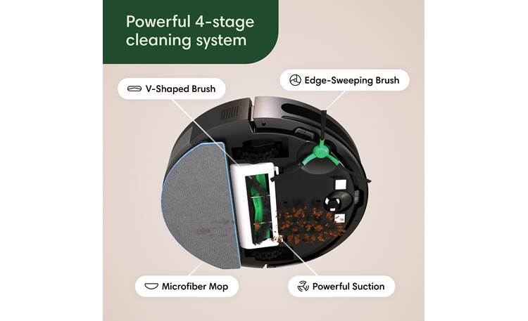 iRobot Roomba Combo® Essential Smart robot vacuum/mop with Wi-Fi