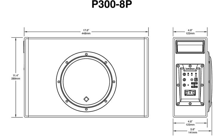 Rockford Fosgate P300-8P