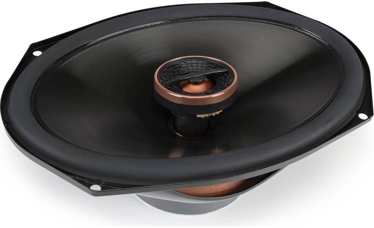 Infinity Reference REF697F Front view showing tweeter level switch