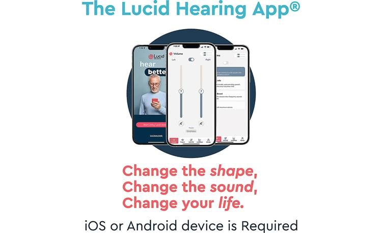 Lucid Hearing Tala Rechargeable over-the-counter hearing Lucid Hearing Tala Rechargeable over-the-counter hearing