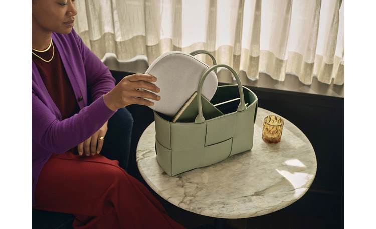 Sonos Ace Slim travel case fits into a bag