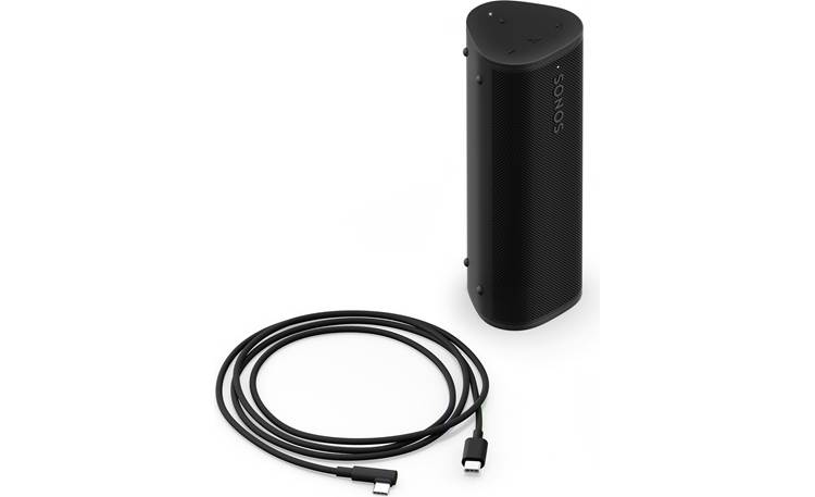 Sonos Move 2 and Roam 2 Bundle Shown with included charging cable