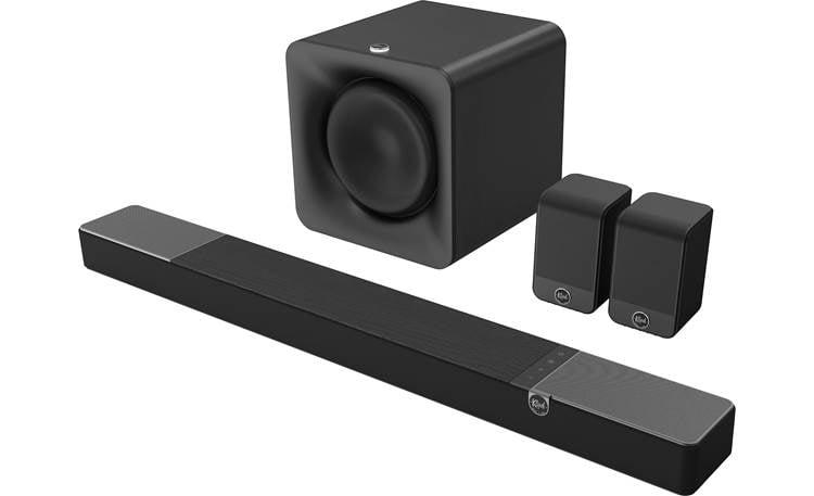 Klipsch Flexus CORE 200 5.1.2 System Includes sound bar, subwoofer, and two surround speakers