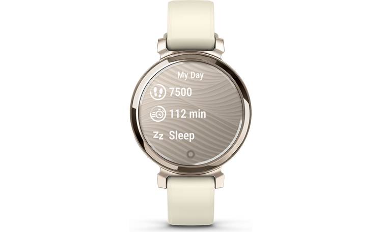 Garmin Lily 2 (Cream Gold bezel, Coconut silicone band