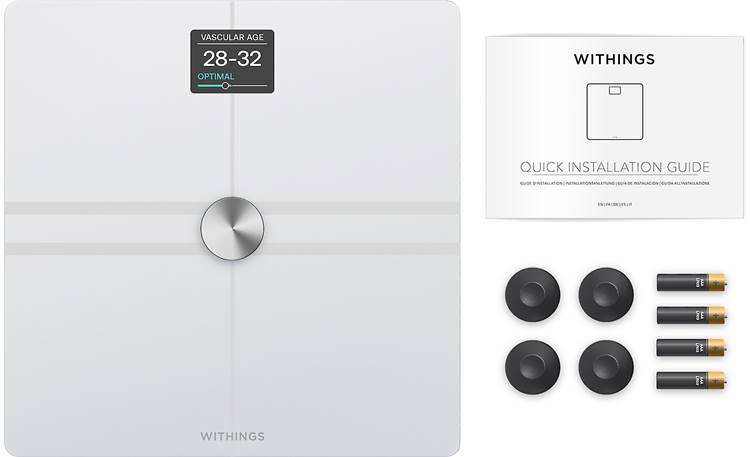 Withings Body Comp (White) Body composition smart scale at