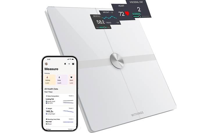 Withings Body Smart (White) Body composition smart scale at